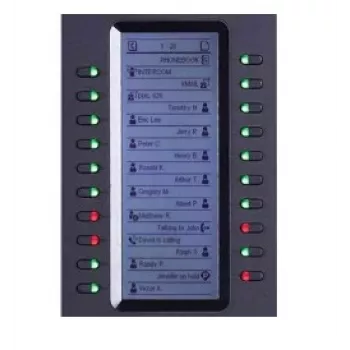 Grandstream GXP2200EXT IP paplašinājuma modulis Melns 20 pogas
