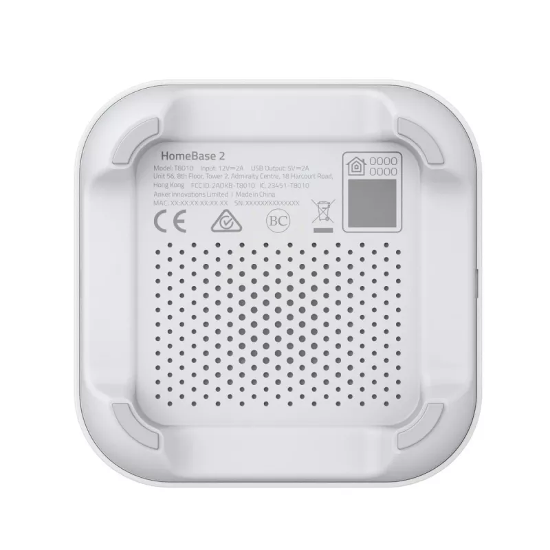 Eufy Security HomeBase 3 centrālā iekārta - EU/ES/FR/ES Pelēks+Balts 1. versija