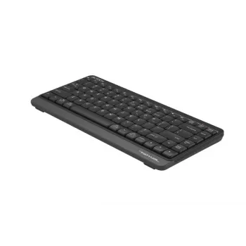 Bezvadu tastatūra A4Tech FSTYLER FBK11 2.4GHz Bluetooth Pelēka - kompakts izkārtojums, bezvadu divrežīmu