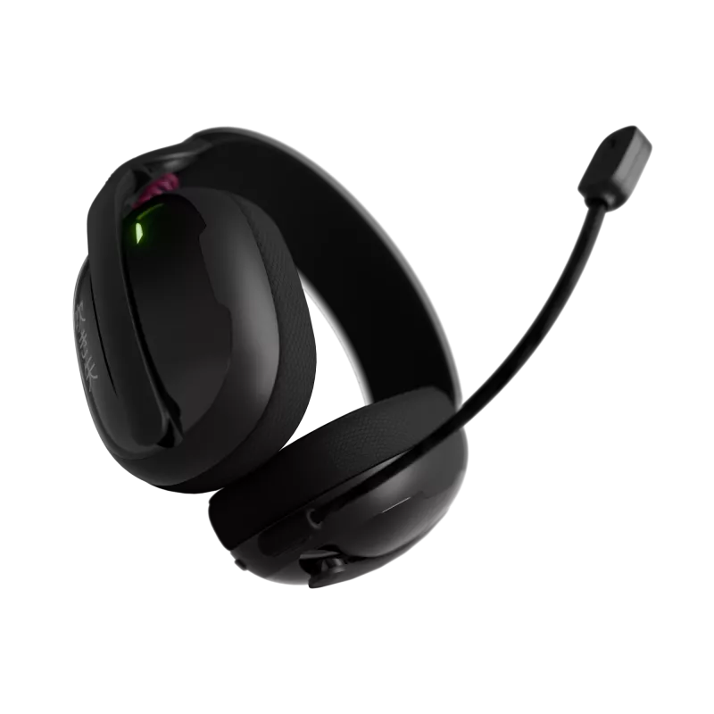 Genesis Fury Fukiya F6 bezvadu spēļu austiņas, Bluetooth 5.4, melnas