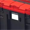 Einhell 4540021 E-Case M sistēmas instrumentu kofers, kaste darbarīkiem, polipropilēns, 90 kg nestspēja, melns/sarkans