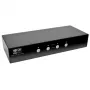 Eaton Tripp Lite 4 portu DisplayPort KVM slēdzis ar audio kabeļiem un USB 3.0 SuperSpeed centrmezglu (B004-DPUA4-K)