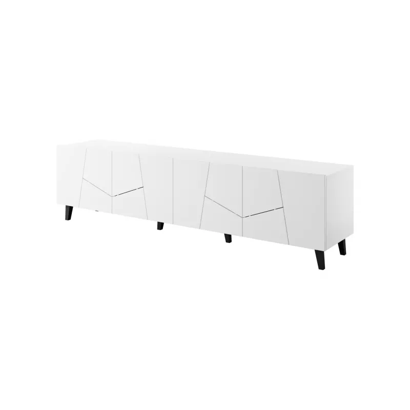 RTV skapis ETNA 200x42x52 balts matēts