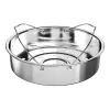 Rīsu plīts GASTROBACK Rice Control Low Carb & Steam, 3 L, 450 W, melna/nerūsējošais tērauds