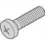 SCHROFF Skrūve POSIPAN M4x10mm (100 gab.) - Plaukta piederums (21100513)