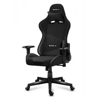 Gaming krēsls huzaro Force 6.2 Carbon — ergonomisks tīkla sēdeklis, regulējams augstums 44–53,5 cm, maksimālā slodze 130 kg