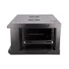 Sienas stiprinājuma skapis Extralink 4U 600x450 Melns