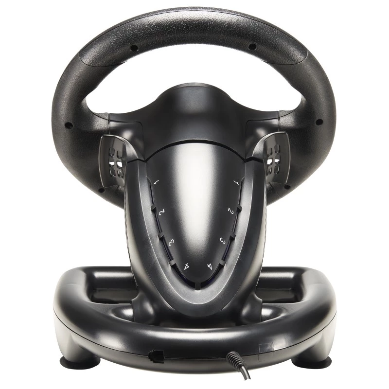 Stūre + Pedāļi Subsonic SA5426-NG Melns USB 180° Rotācija