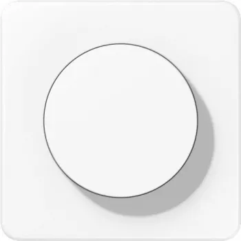 Jung CD1740WW segplāksne ar rotācijas pogu, Duroplast, balta