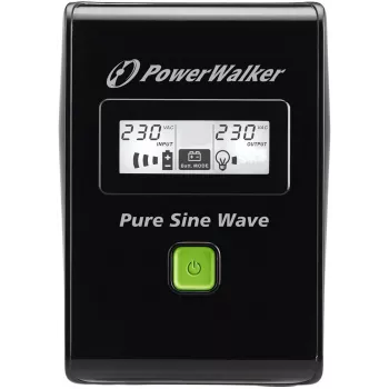 PowerWalker VI 600 SW FR Nepārtrauktās barošanas avots (UPS) 600 VA 2 AC-Izejas Līnij-interaktīvs