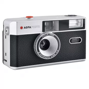 AgfaPhoto 603000 Kompaktā plēves kamera 35 mm Melna - Sudraba (603000)