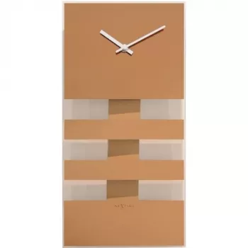 NeXtime Bold Stripes sienas pulkstenis 2855co, 38x19 cm, varš