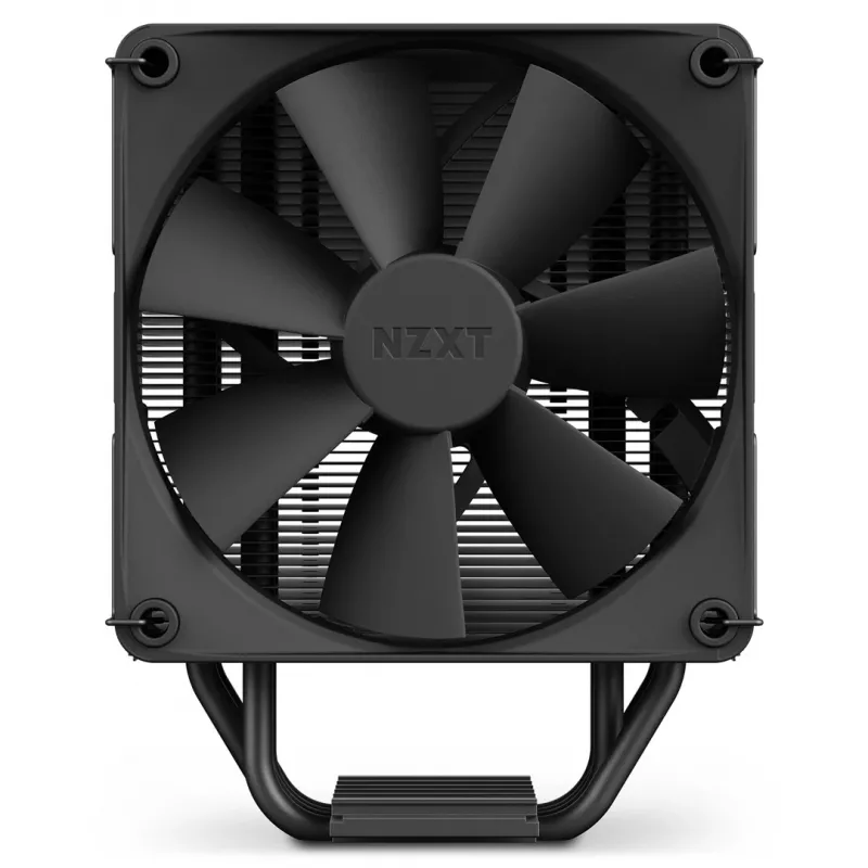 Gaisa dzesētājs NZXT T120 Procesors 120 mm Melns — 4 siltuma caurules, 120×120×26 mm ventilators, PWM, vara pamatne