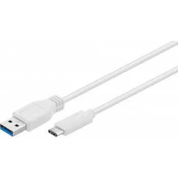 Wentronic Goobay USB 3.0 SuperSpeed kabelis, USB-A (vīriešu) > USB-C (vīriešu), 0,2 m (67189)