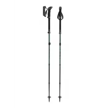 Pārgājienu nūjas Leki TR Makalu FX regulējamas 110–130 cm, zaļas