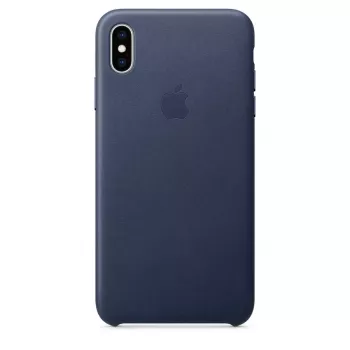 Apple ādas maciņš MRWU2ZM/A iPhone XS Max Midnight Blue oriģināls, aizzīmogots