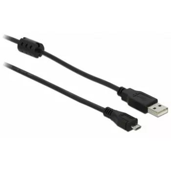 USB kabelis DeLOCK 82335 USB 2.0 2 m USB A Micro-USB B Melns