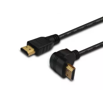 HDMI kabelis SAVIO CL-04 1,5 m Type A vīrietis-vīrietis, HDMI 1.4, 4096×2160, ARC, Ethernet, apzeltīti kontakti