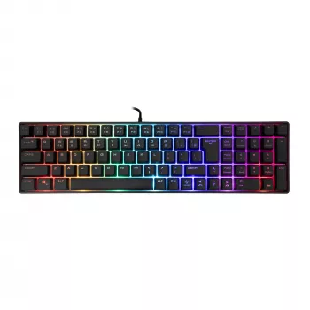 White Shark GK-001114 Gladius US — pilna izmēra membrānas tastatūra ar varavīksnes apgaismojumu
