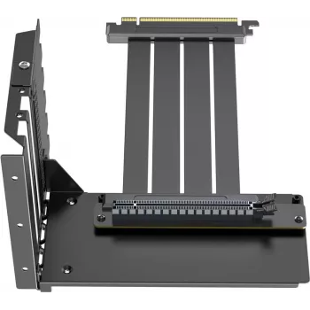 Vertikālais GPU turētājs ar PCIe 4.0 pacēlājkabeli XILENCE XZ107, melns, saderīgs ar X Case X912.ARGB