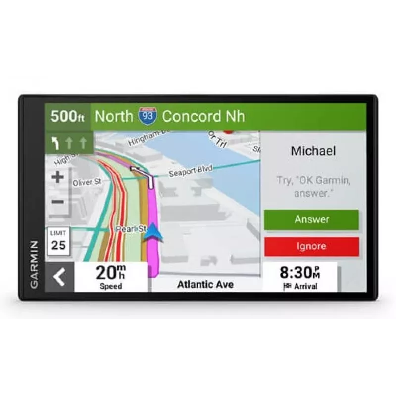 Garmin DriveSmart 76 navigators Fiksēts 17.8 cm (7 inch) TFT Skārienekrāns 239.6 g Melns (EU MT-D)