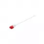 Wentronic Goobay CAT 6 Slim-Patch kabelis, U/UTP, Balts, 7,5 m - Vara materiāls (93696)