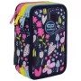 Trīsstāvu penālis ar pildījumu CoolPack Jumper 3 IN THE GARDEN