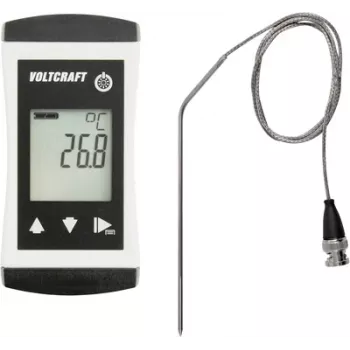 VOLTCRAFT PTM 100 + TPT-209 temperatūras mērinstruments -200 - 450 °C, zonde Pt1000, IP65
