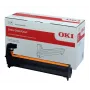 Oriģinālā OKI 46438001 C823dn darba cilindrs (dzeltens)