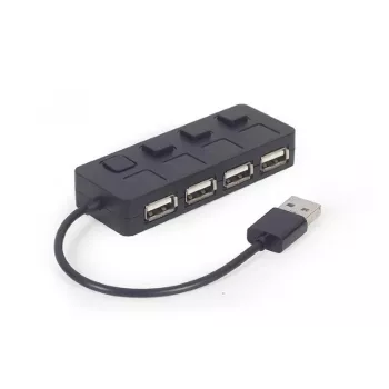 USB 2.0 centrmezgls Gembird UHB-U2P4-05 ar 4 USB portiem