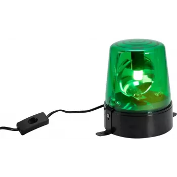 LED policijas gaisma EUROLITE DE-1 Zaļa modelis 50603031 — vienkrāsains zaļš brīdinājuma signāls