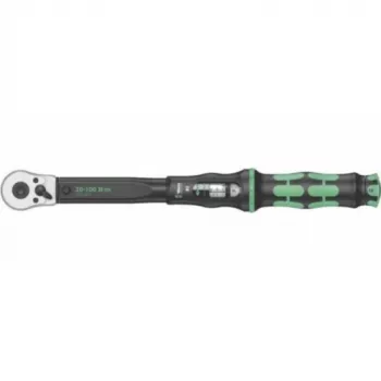 Wera 05075611001 - Click momentuzgriežņu atslēga - Nm - Mehāniska - 3/8 inch - 20 - 100 Nm - Tērauds