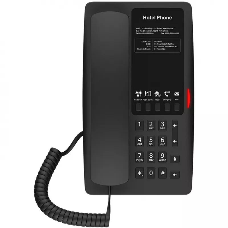 IP telefons Fanvil H4 melns