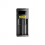 Lādētājs Nitecore Ci12 universāls USB lādētājs litija, NiCd, NiMH akumulatoriem, 3A ieeja 5/9/12V, plastmasas korpuss