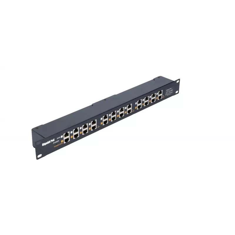 Extralink Gigabit PoE Injectors 12 Porti 12x 1000Mb/s RJ45, Rackmount