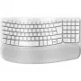 Klaviatūra Logitech Wave Keys for Mac QWERTZ vācu baltā