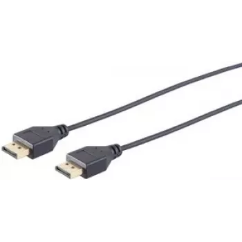 ShiverPeaks BS10-49025 DisplayPort kabelis 1 m Melns