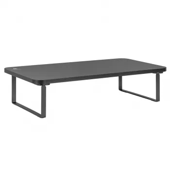 MACLEAN MC-933 alumīnija klēpjdatora statīvs, regulējams augstums, 13 inch–32 inch, līdz 20 kg, melns