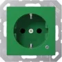 Jung SCHUKO kontaktligzda 16 A 250V ar pieskārienaizsardzību A 1520 BF KO GN (A1520BFKOGN)