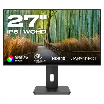 JAPANNEXT JN-27IPS4FLWQHDR-HSP 27 collu WQHD IPS plakanā ekrāna monitors