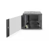 DIGITUS Professional Unique DN-19 09U-6/6-SW - Tīkla skapis - 9U, 19 inch, melns RAL 9005