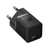 Baseus P10110902113-01 USB-C GaN5 mini 30W sienas lādētājs Melns
