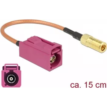 Koaksiālais kabelis DeLOCK 89677 RG-316 0.15 m FAKRA H SMB