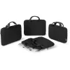DICOTA BASE XX Plus apvalks portatīvajam datoram 12–12,5", melns (D31788)
