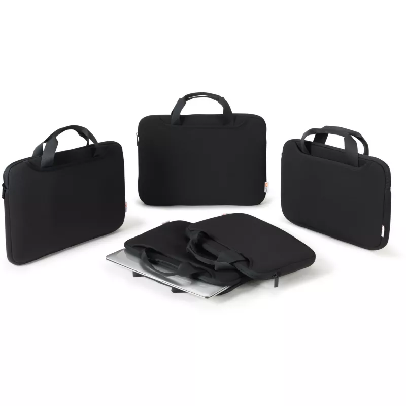 DICOTA BASE XX Plus apvalks portatīvajam datoram 12–12,5", melns (D31788)