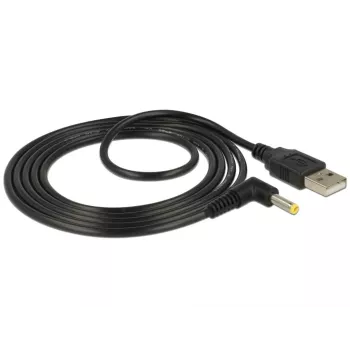 Strāvas kabelis DeLOCK 85544 USB A 1.5m Melns