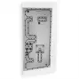 Distroplate Phanteks NV9 Stealkey D-RGB balts