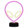 Galda lampa MANTA SNL86PK Style Neon Lights UFO Pink – dekoratīva neona stila rozā lampa
