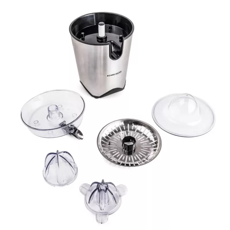 ROMMELSBACHER ZP 60/E, Melns, Nerūsējošais tērauds, 100 W, 220 - 240 V, 50 / 60 Hz, 16 cm, 255 mm