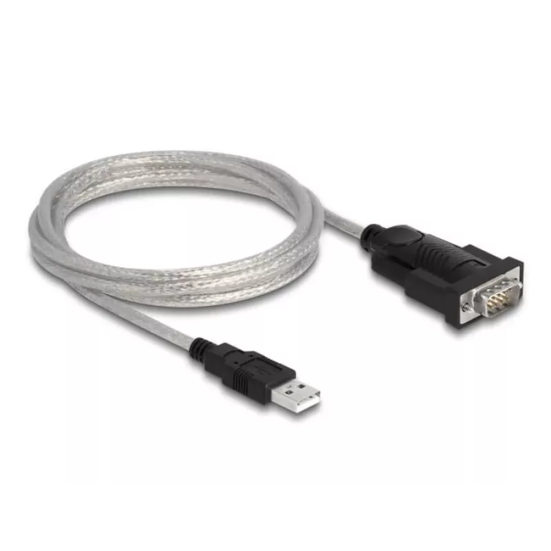 DeLOCK Adapter USB 2.0 Type-A uz Serial RS-232 D-Sub 9 + D-Sub 25